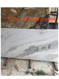 Table top Quartz Very heavy 54 1/4 x26 1 5/8 in for counter top