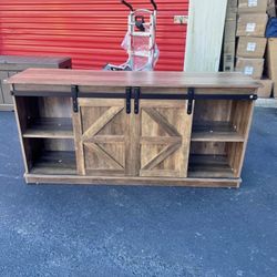 Brand New Tv Stand (58” X 16” X 28” H)