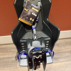 Rear-Mounted Bicycle Child Carrier