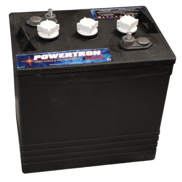 Powertron P2000 Brand new 6v golf cart battery with your core for 67.00 each for Sale in New