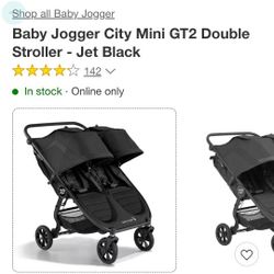 Stroller.  Double Stroller. 
