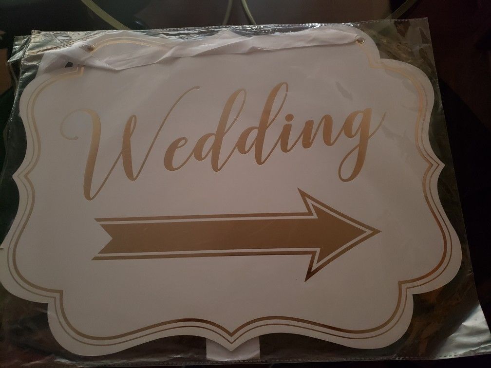 Wedding Invite Sign 