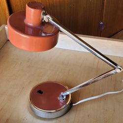 Mid Century Modern Desk Lamp (All Metal) - Excellent Operating Condition