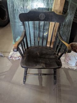 Vintage Stanford University Windsor-Back Wooden Chair – Excellent Condition