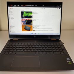 HP Spectre X360 15” 4K Oled Touch Screen Laptop 