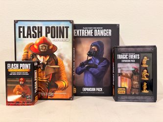 Flash Point Fire Rescue Board Game Bundle