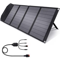 ROCKPALS Upgraded Foldable Solar Panel 100W with Kickstand