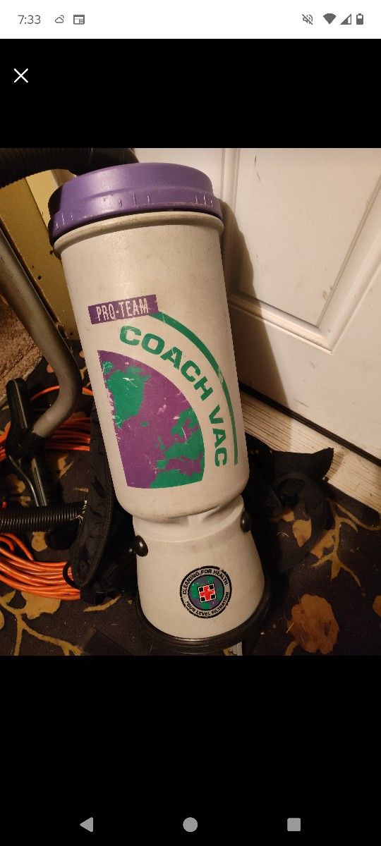 Pro Team Super Coach 10qtvendo Una Aspiradora 10qt Usada