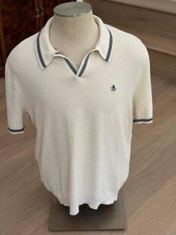 Original Penguin White Polo Shirt
