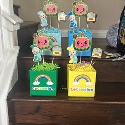 Table Center Pieces Coco Melon 