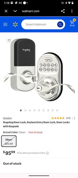 Hugolog Keyless Entry smart Door Lock with Keypad