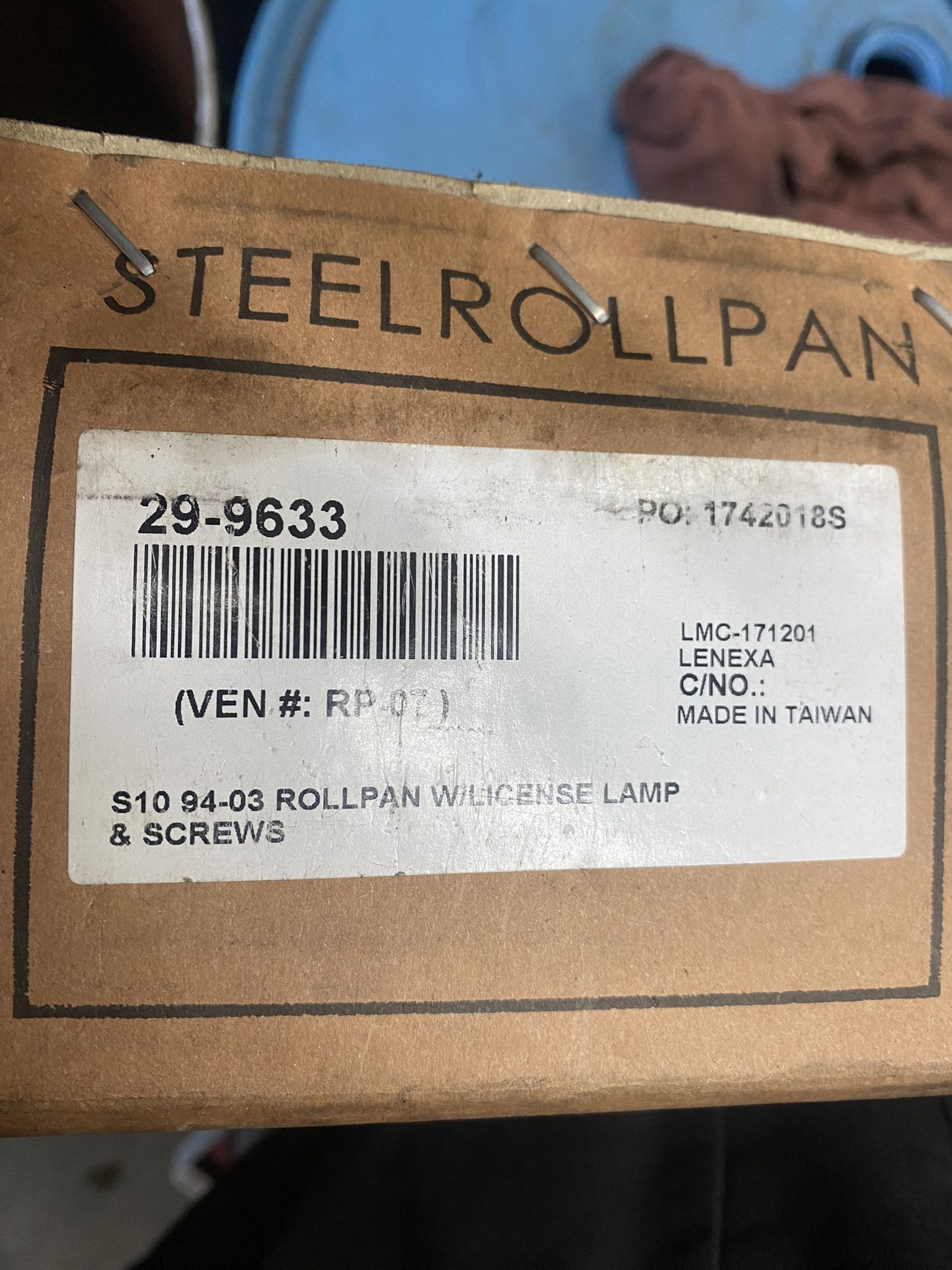 Steel RollPan New! S10