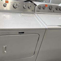 Washer and dryer