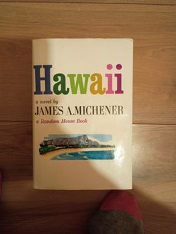 Book named Hawaii a novel by James a Michener