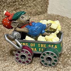 Vintage 1989 Enesco Treas.Ornament  "Sardine Express" #2 Series KING O' THE ROAD