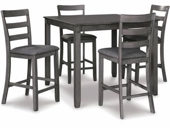 Ashley Bridson 5-Piece Counter Height Dining Table Set