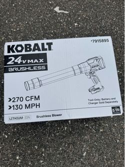Brand new Kobalt 80volt battery hand held blower