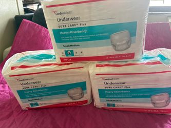 Cardinal Health Sure Care Plus Underwear S/M