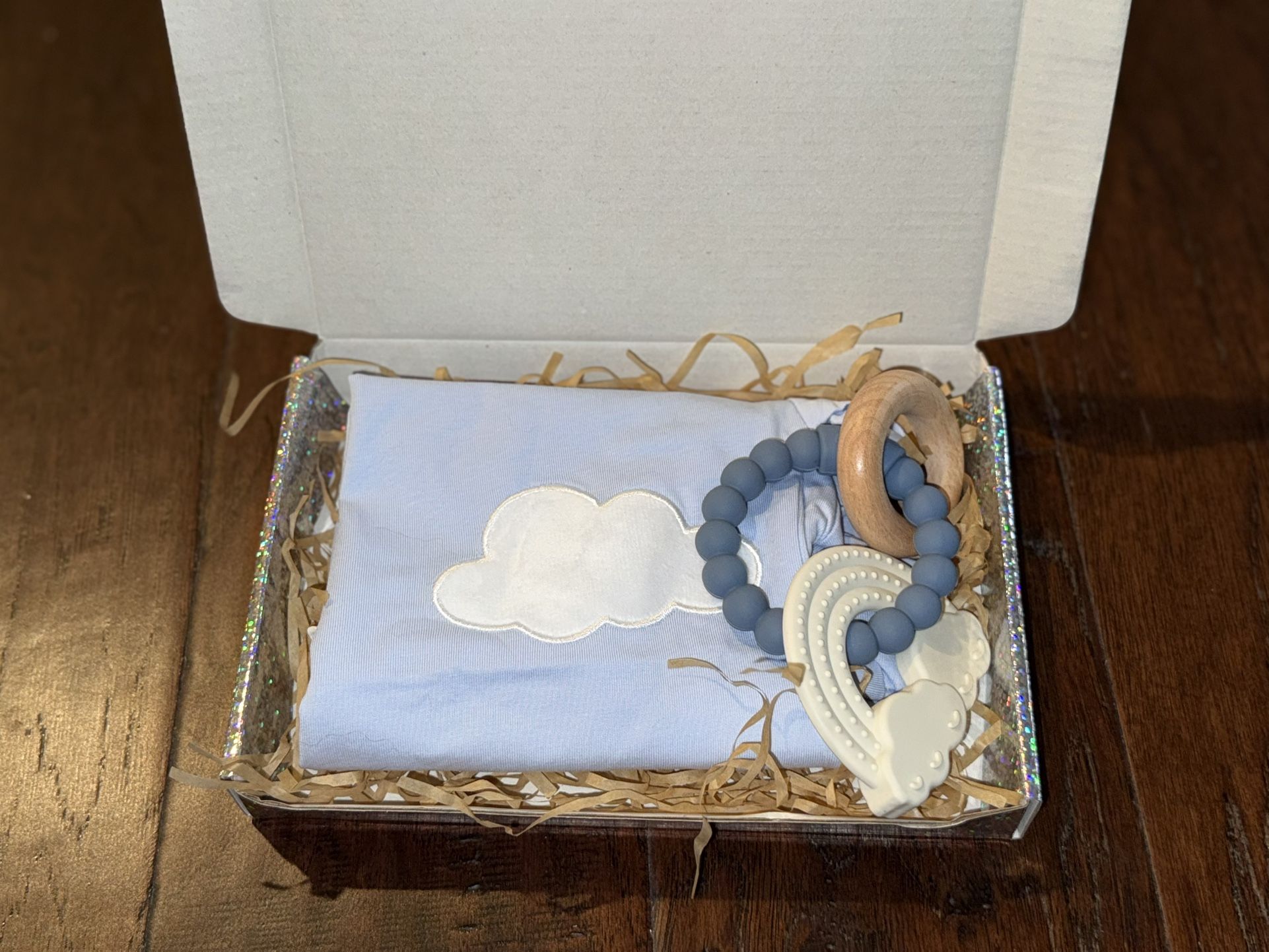 Cloud Themed Baby Boy Gift Set