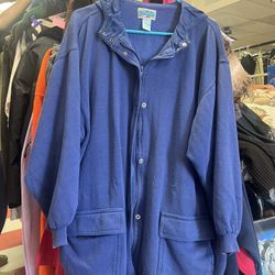 PB Collections Vintage Zip Hoodie Jacket