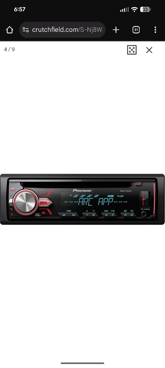 Pioneer Car Cd Player