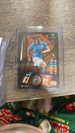 Kevin De Bruyne TOPPS MATCH ATTAX Ucl/Uel