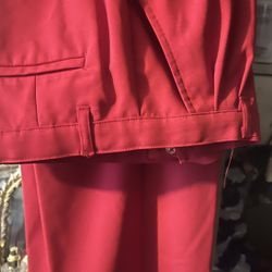 Red Dressy Pants 