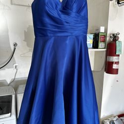 Royal Blue Dress