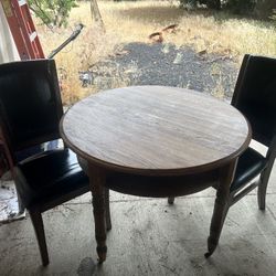 Table with Two Chairs for Sale - $30