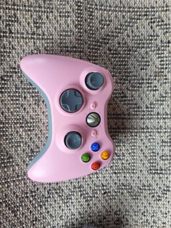 Pink XBOX 360 Controller
