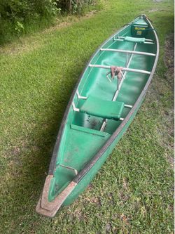 Coleman canoe