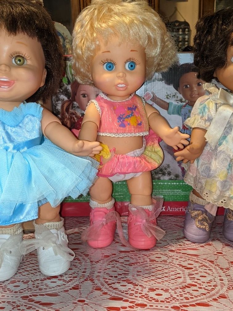 3 Baby Face doll