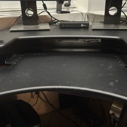 Standing Platform For Computer Desk