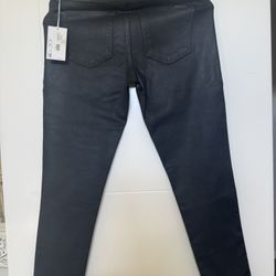 NEW WITH TAGS – Joe's Jeans Black Coated Skinny Jeans – Size 30