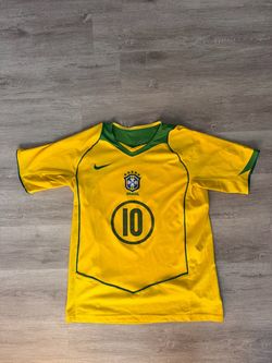 Nike Brazil #10 Soccer Jersey RETRÔ