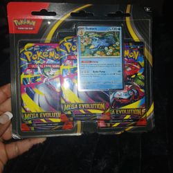 Pokémon Mega Evolution 3pack