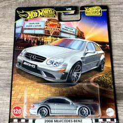 Hot Wheels Premium / Boulevard Series 2008 Mercedes-Benz  CLK 63 AMG Black Series