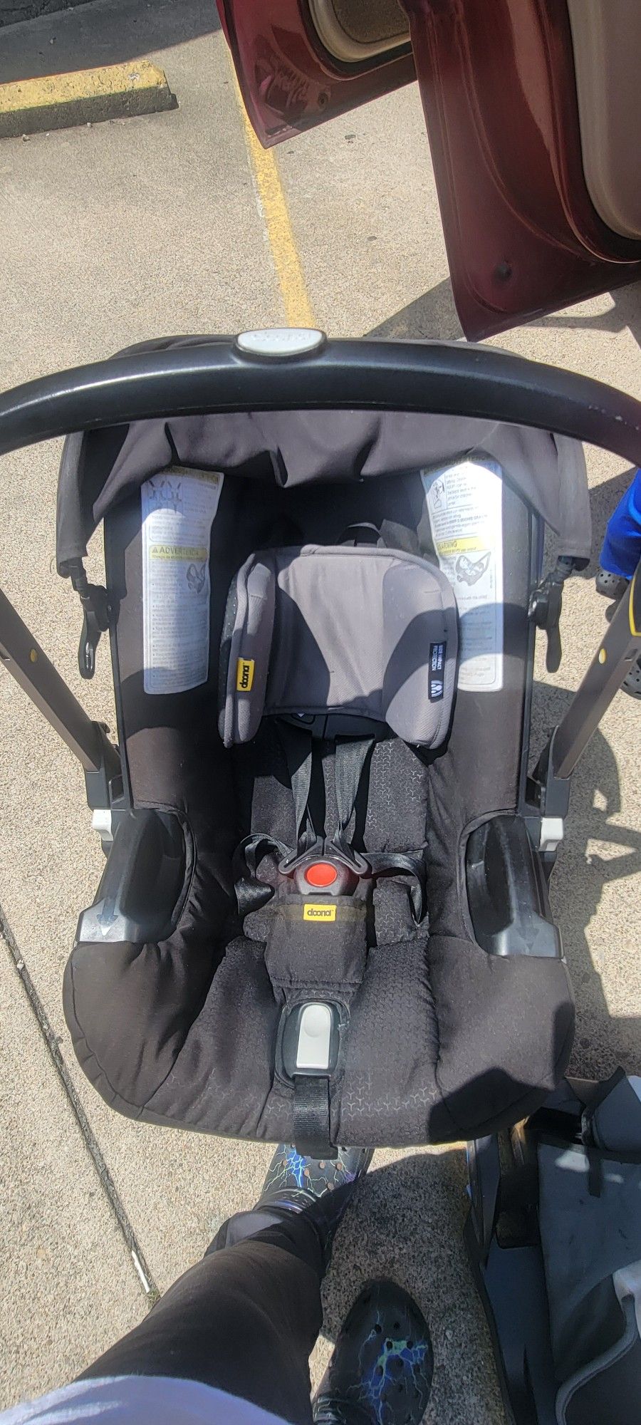 DOONA CARSEAT STROLLER IN 1 Nitro Black