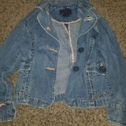 Girl Jean Jacket Size 7/8