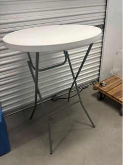 High Top Folding Table