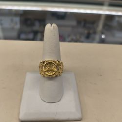 14k Solid Gold Nugget Ring 11.2 Grams Size 9 Layaway Available 10%dwon If You Interested Please Make Sure You Ask For Maribel Thank You 
