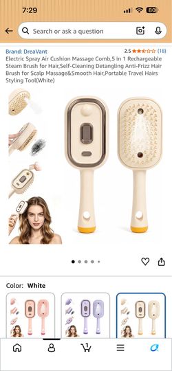 Electric Spray Air Cushion Massage Comb