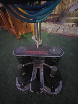 Rotovac Powerwand Dual-Head Rotary Carpet Cleaner