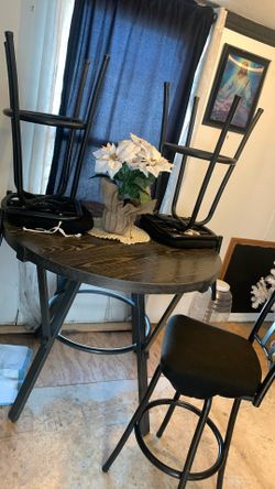 High Chair Table Moving Out Sale