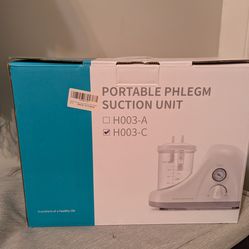 Portable Phlgem Suction Machine