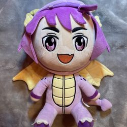 Juniper Inquisitor Master Misa Purple Dragon Light Sleepover 11" Plushie