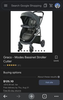 Graco modes bassinet stroller cutler sales