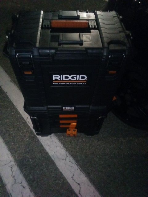 Ridgid Pro Gear 2.0 Tool Boxes