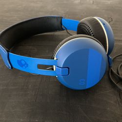 Skullcandy Grind Wired Over-Ear Headphones, Blue