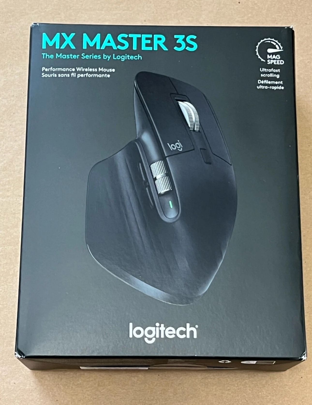 Logitech MX Master 3S Wireless Mouse - Black